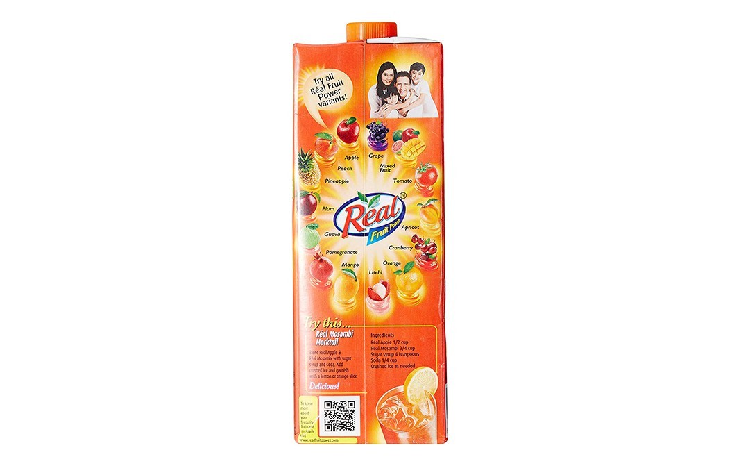 Real Fruit Power Mosambi Sweet Lime    Tetra Pack  1 litre